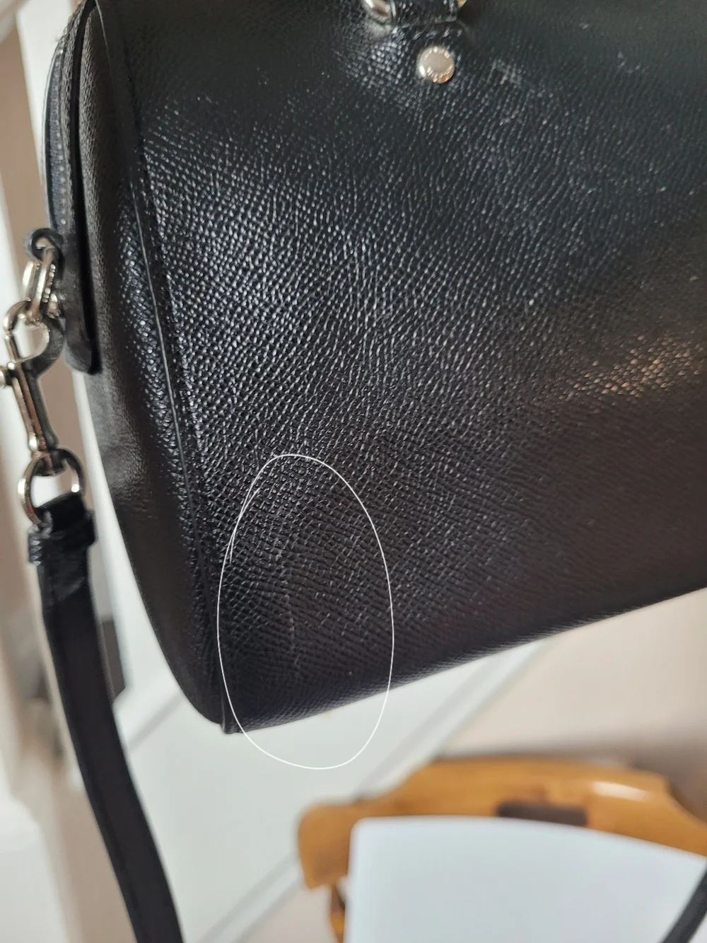 Coach Rowan Satchel Black Medium